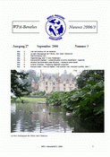 WPA-Benelux Nieuwsbrief 2006-3